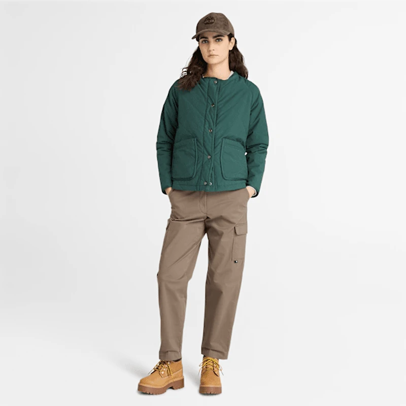 Women's Durable Water-Repellent Quilted Jacket