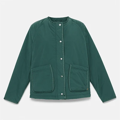 Women's Durable Water-Repellent Quilted Jacket