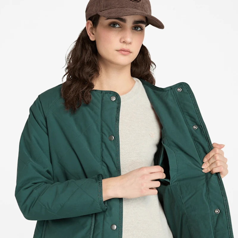 Women's Durable Water-Repellent Quilted Jacket