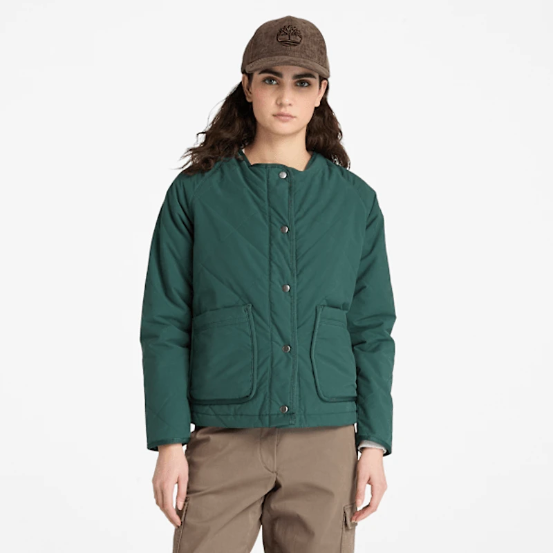 Women's Durable Water-Repellent Quilted Jacket