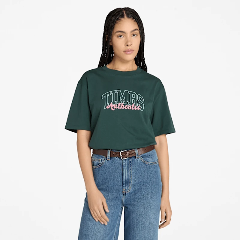 Women's Timberland® Varsity Graphic Short-Sleeve T-Shirt