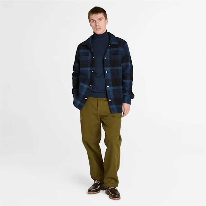 Men's Wool Blend Shacket