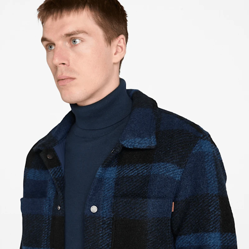 Men's Wool Blend Shacket