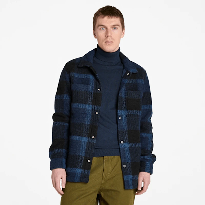 Men's Wool Blend Shacket