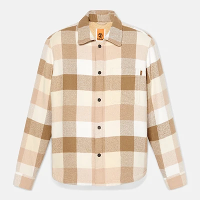 Men's High-Pile Lined Overshirt
