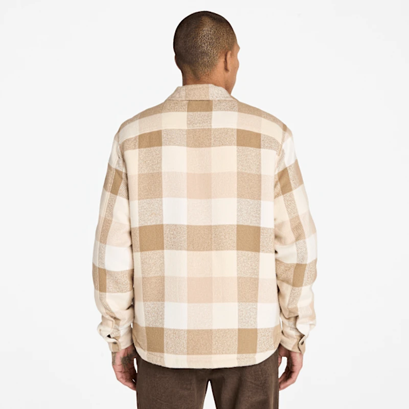 Men's High-Pile Lined Overshirt