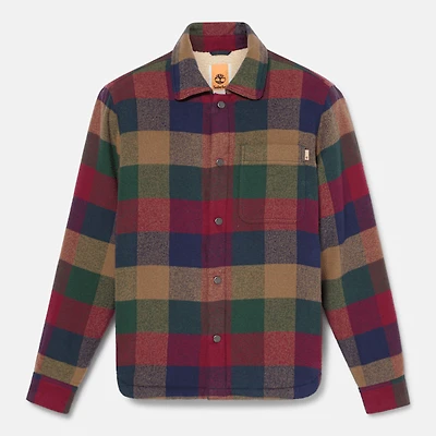 Men's High-Pile Lined Overshirt