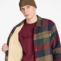 Men's High-Pile Lined Overshirt