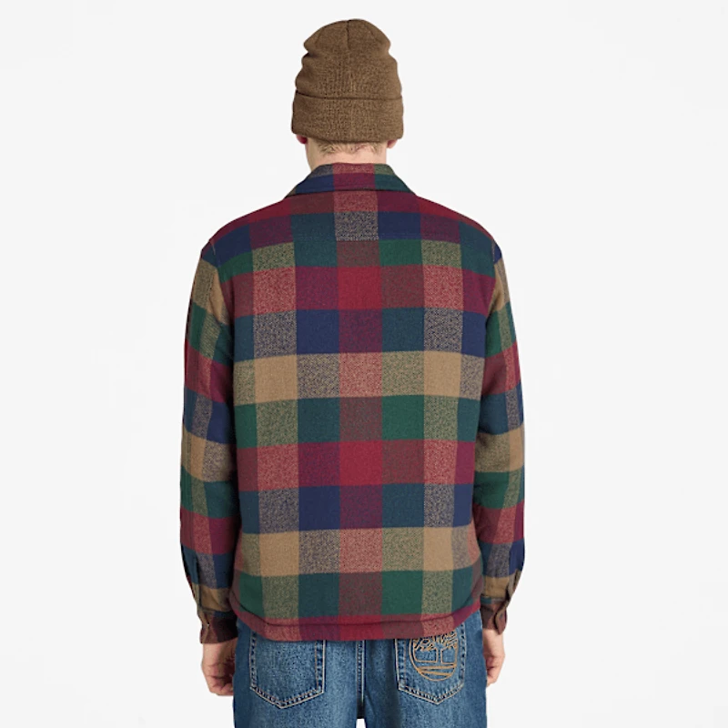 Men's High-Pile Lined Overshirt