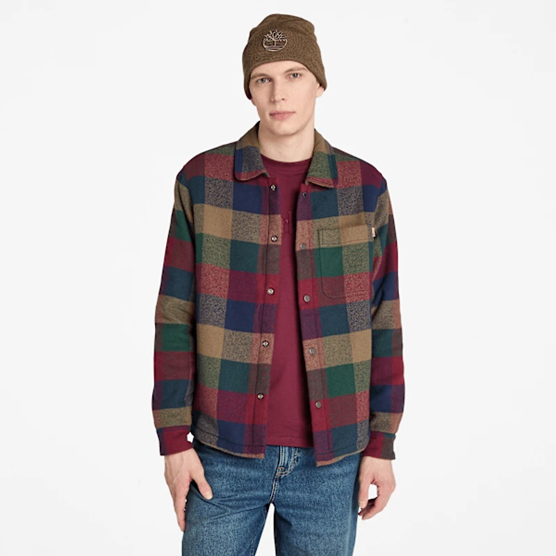 Men's High-Pile Lined Overshirt