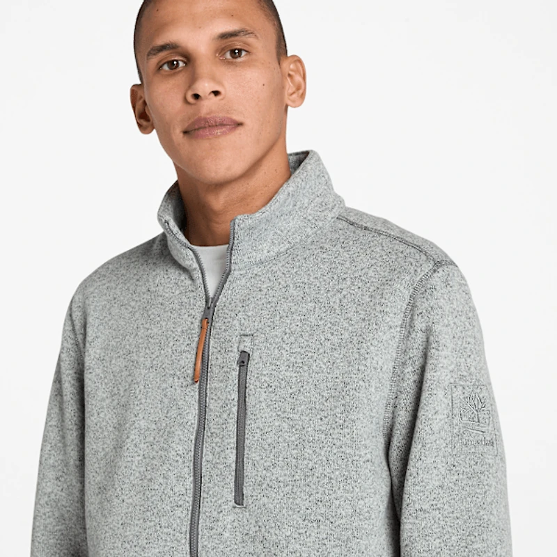 Melange Fleece Jacket