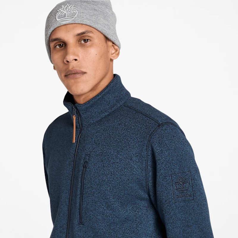 Men's Melange Fleece Jacket