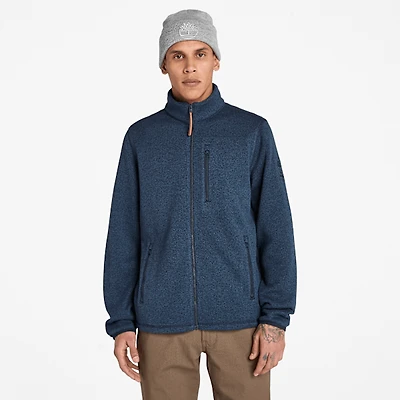 Men's Melange Fleece Jacket