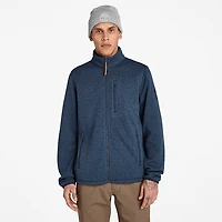 Men's Melange Fleece Jacket