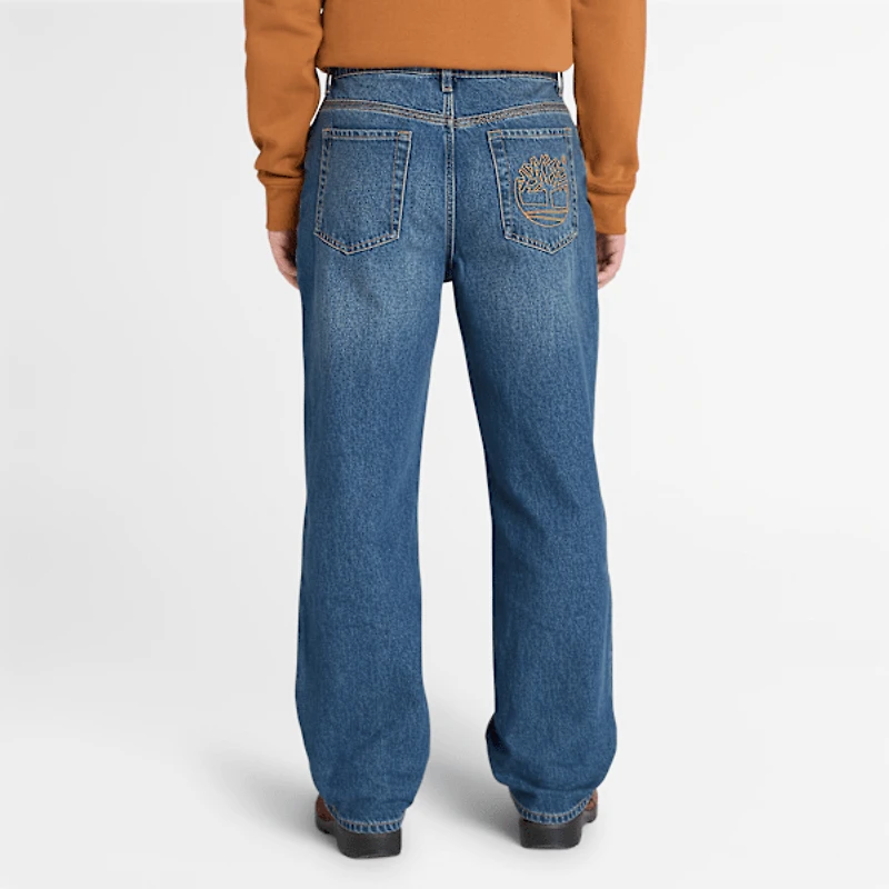 Men's Sandown Embroidered Denim Pant