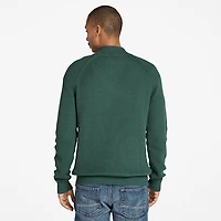 Men's Williams River Textured Quarter-Zip Sweater