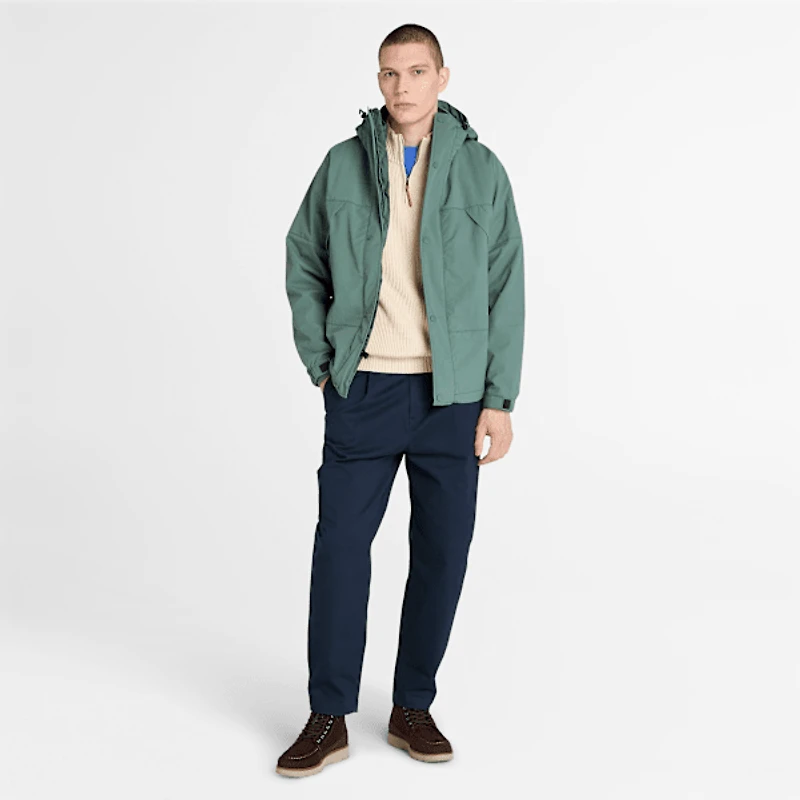 Men's Williams River Textured Quarter-Zip Sweater