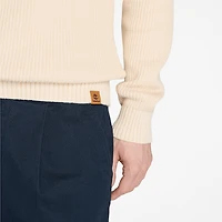 Men's Williams River Textured Quarter-Zip Sweater