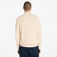 Men's Williams River Textured Quarter-Zip Sweater