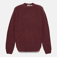 Men's Chunky Yarn Crewneck Sweater