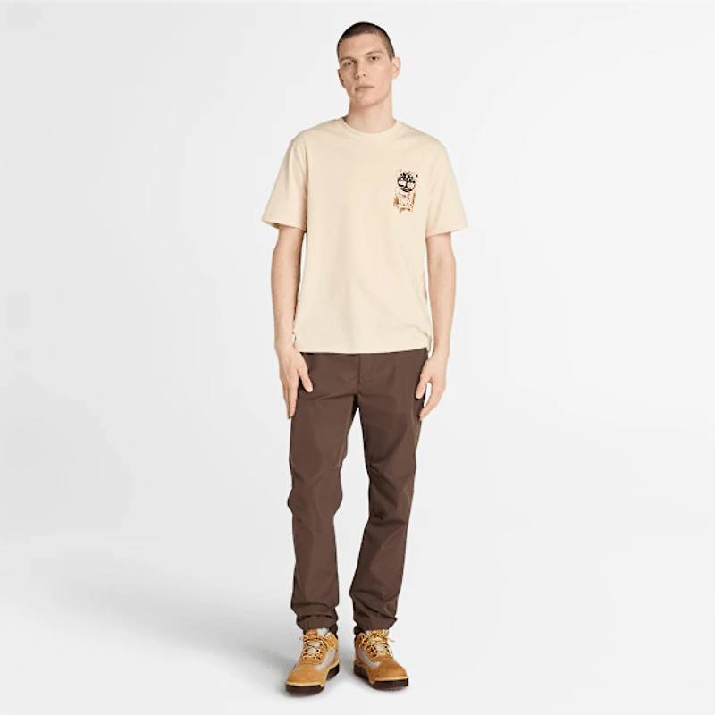 Men's Timberland® Brand Carrier Slogan Back Graphic T-Shirt