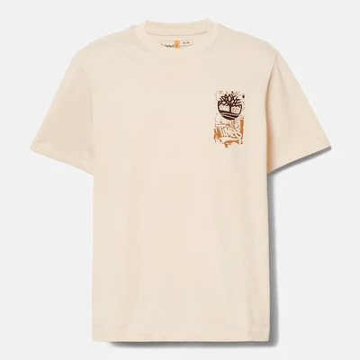Men's Timberland® Brand Carrier Slogan Back Graphic T-Shirt