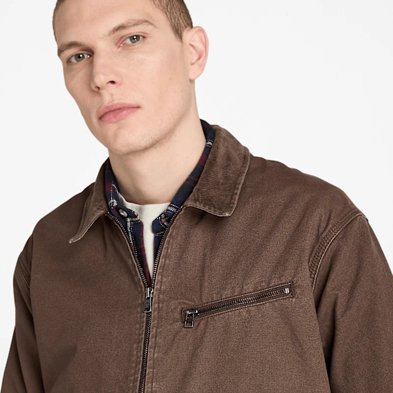Men's Strafford Washed Canvas Jacket