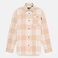 Women's Midweight Flannel Pocket Shirt