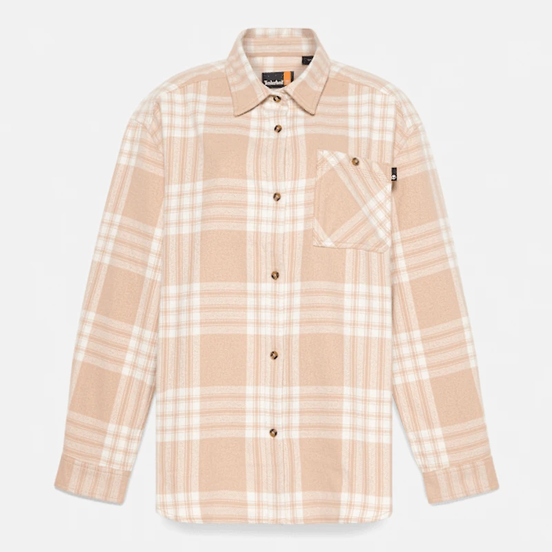 Women's Midweight Flannel Pocket Shirt