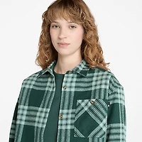 Women's Midweight Flannel Pocket Shirt