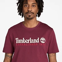Men's Established 1973 Embroidery Logo T-Shirt