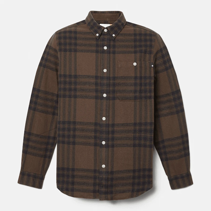 Men's Midweight Flannel Check Shirt