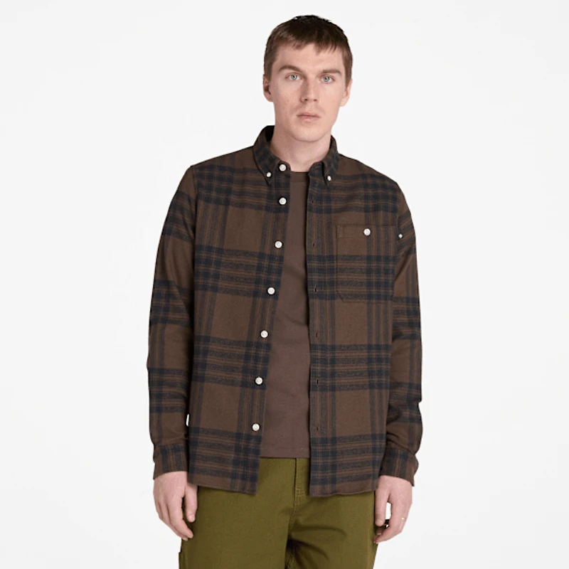 Men's Midweight Flannel Check Shirt