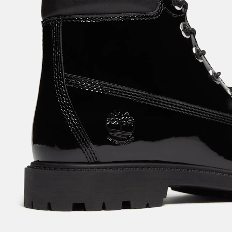 Women's Patent Leather Premium 6-Inch Waterproof Boot