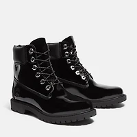 Women's Patent Leather Premium 6-Inch Waterproof Boot