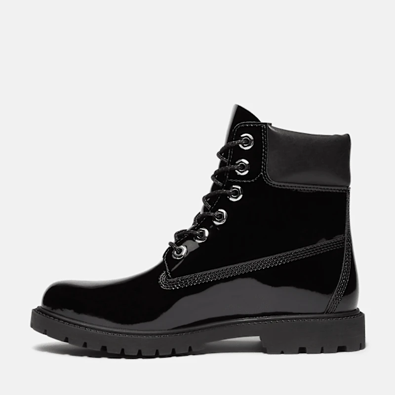 Women's Patent Leather Premium 6-Inch Waterproof Boot