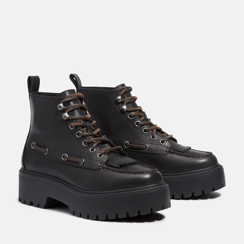Women’s Stone Street Platform Kiltie Boot
