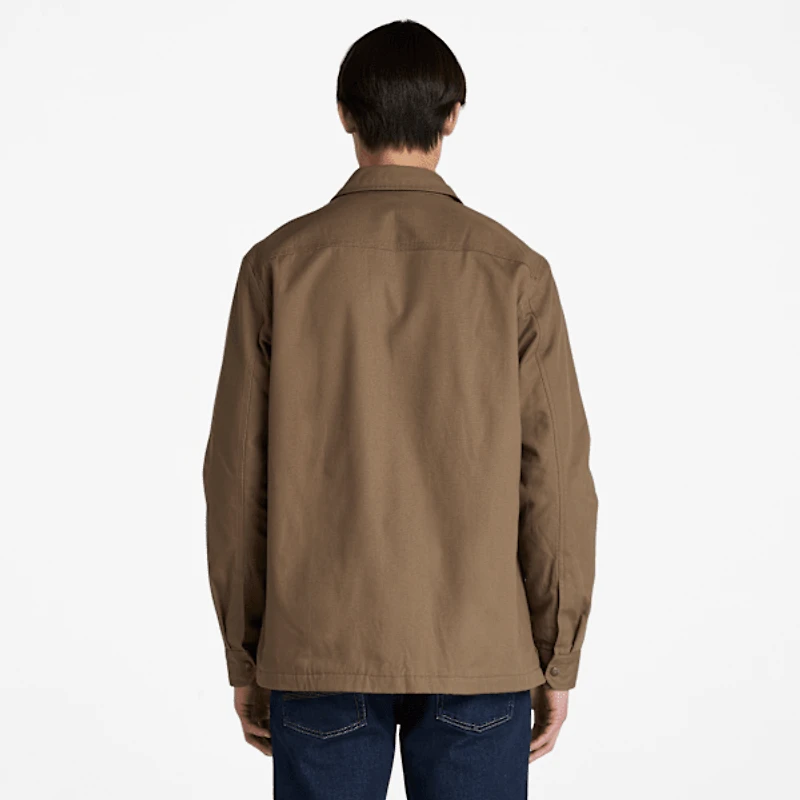 Men's Fleece Lined Overshirt