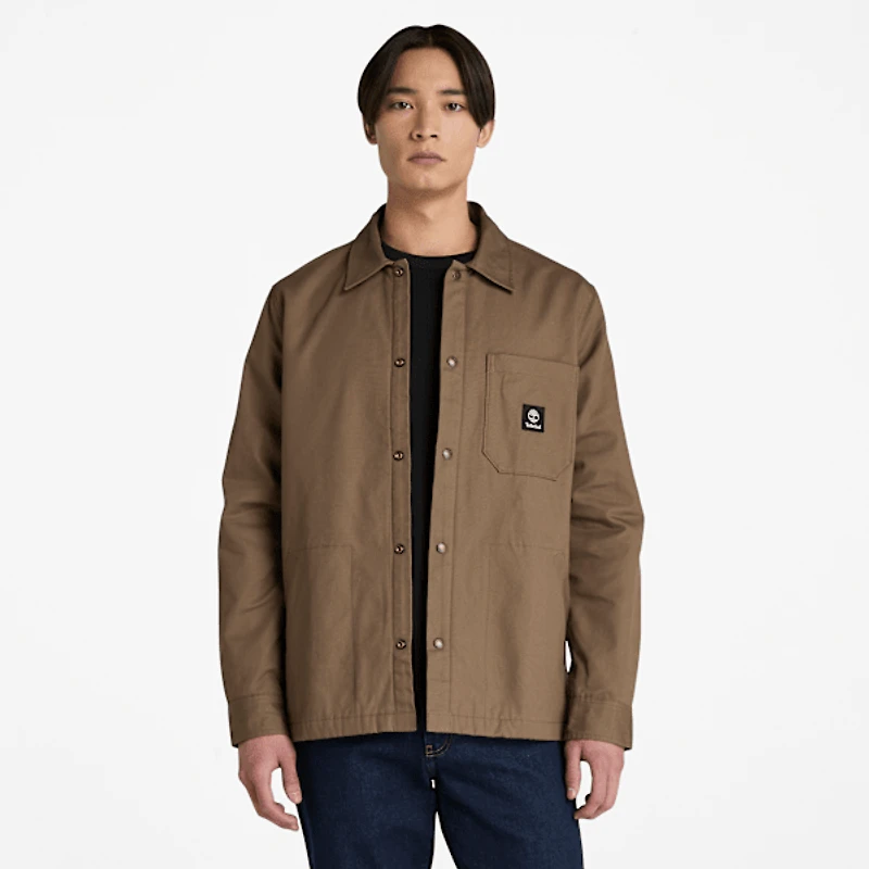 Men's Fleece Lined Overshirt
