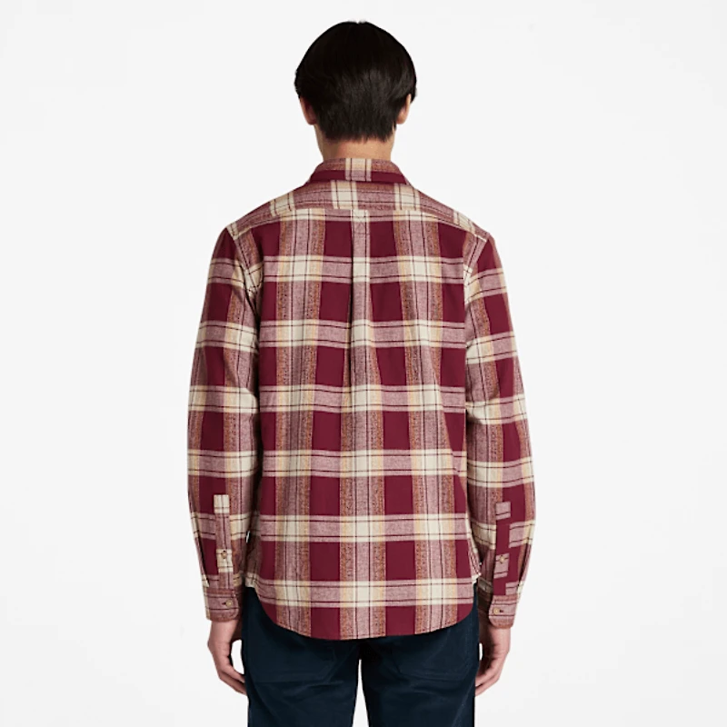 Men's Herringbone Flannel Check Shirt
