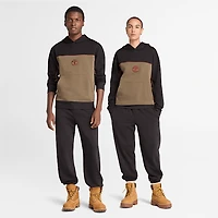 Cut-and-Sew Hoodie