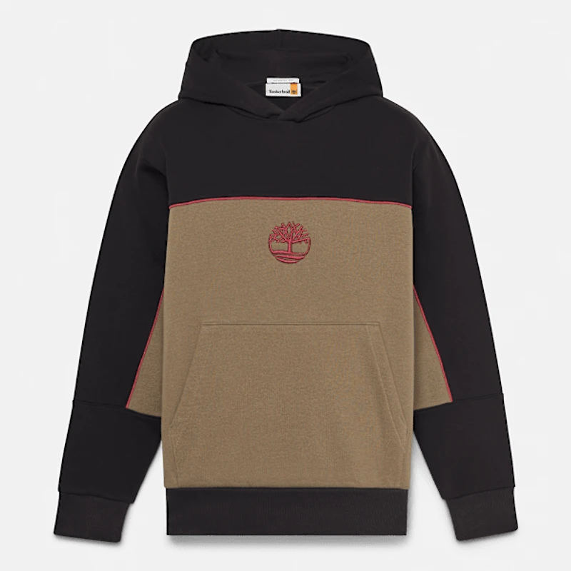Cut-and-Sew Hoodie