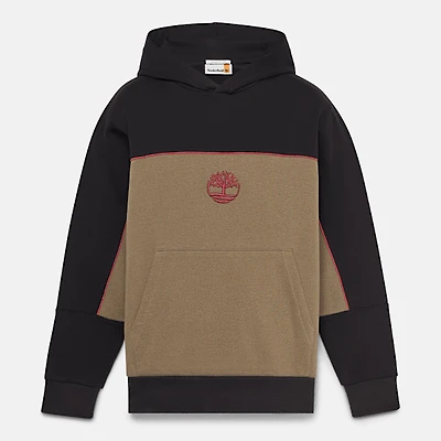 Cut-and-Sew Hoodie