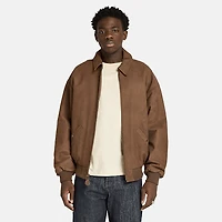 Leather Bomber Jacket
