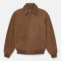 Leather Bomber Jacket