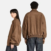 Leather Bomber Jacket