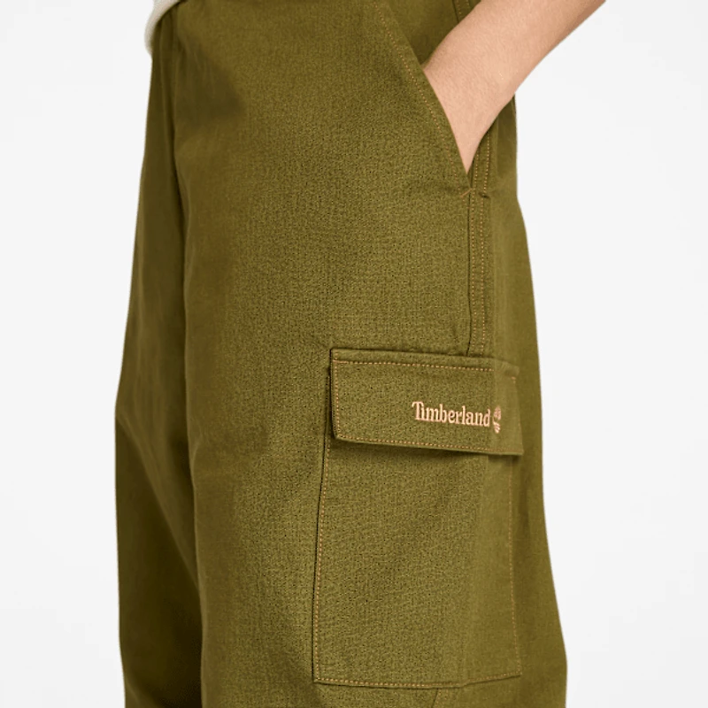 Washed Duck Canvas Cargo Pant