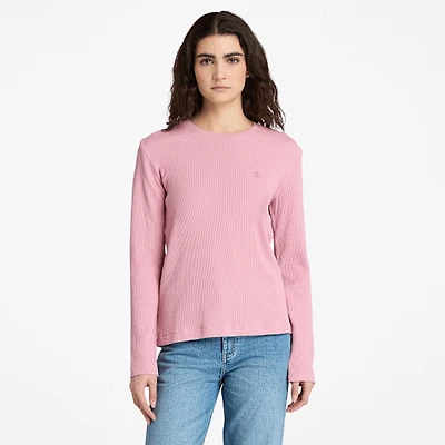 Women's Timberland® Long-Sleeve Waffle T-Shirt