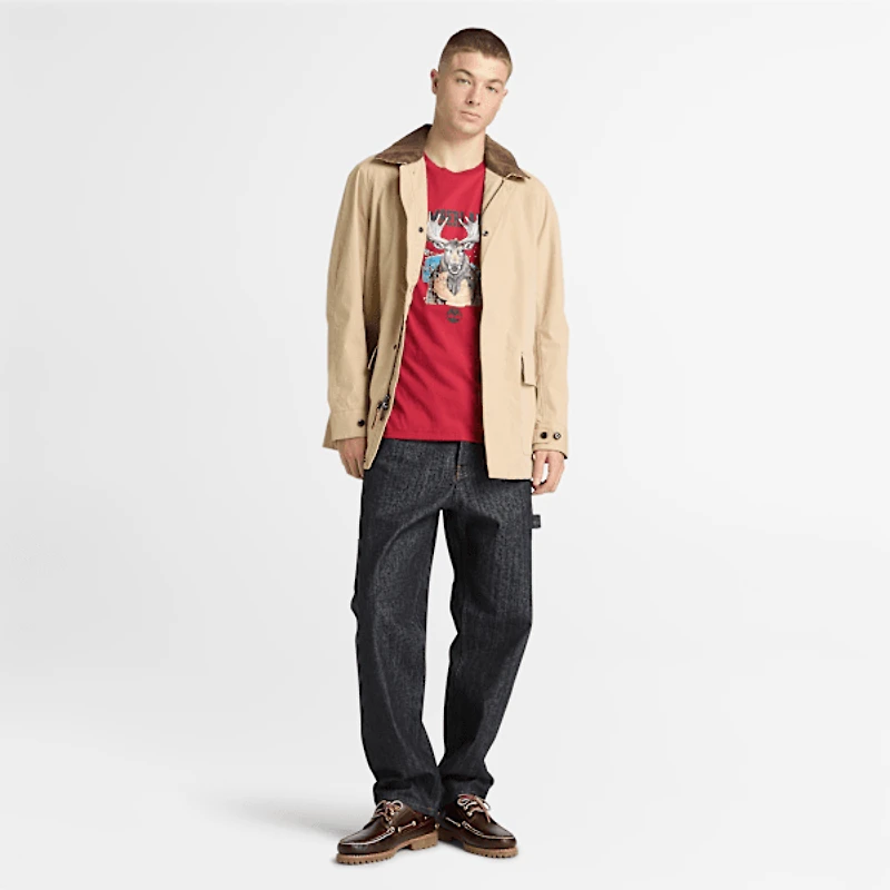 Holiday Graphic Moose T-Shirt