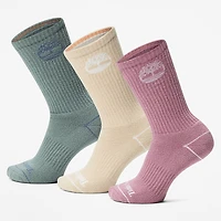 Women's Bowden 3-Pack Full Cushion Crew Sock